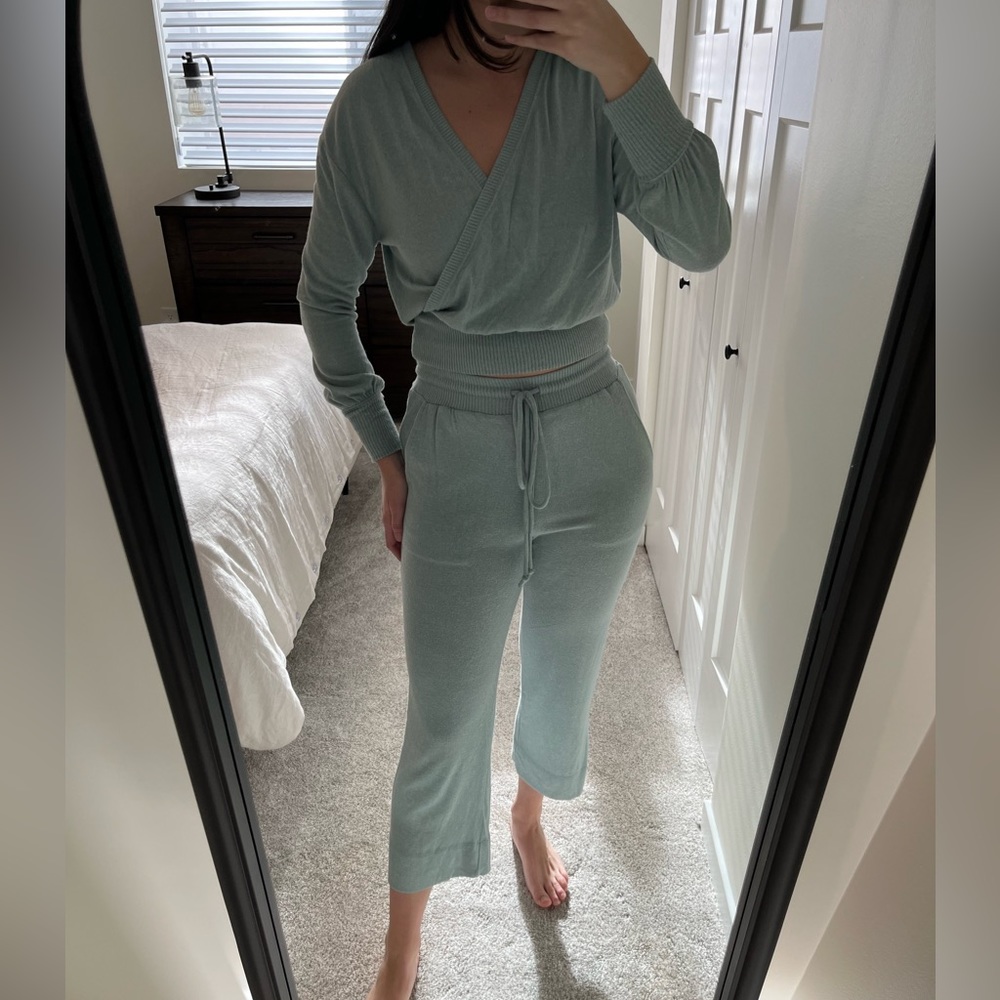 Anthropologie Lounge Sweater Matching Set, XS